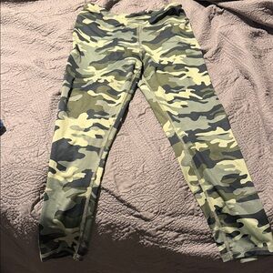 Polo by Ralph Lauren Green Camouflage Kids Leggings